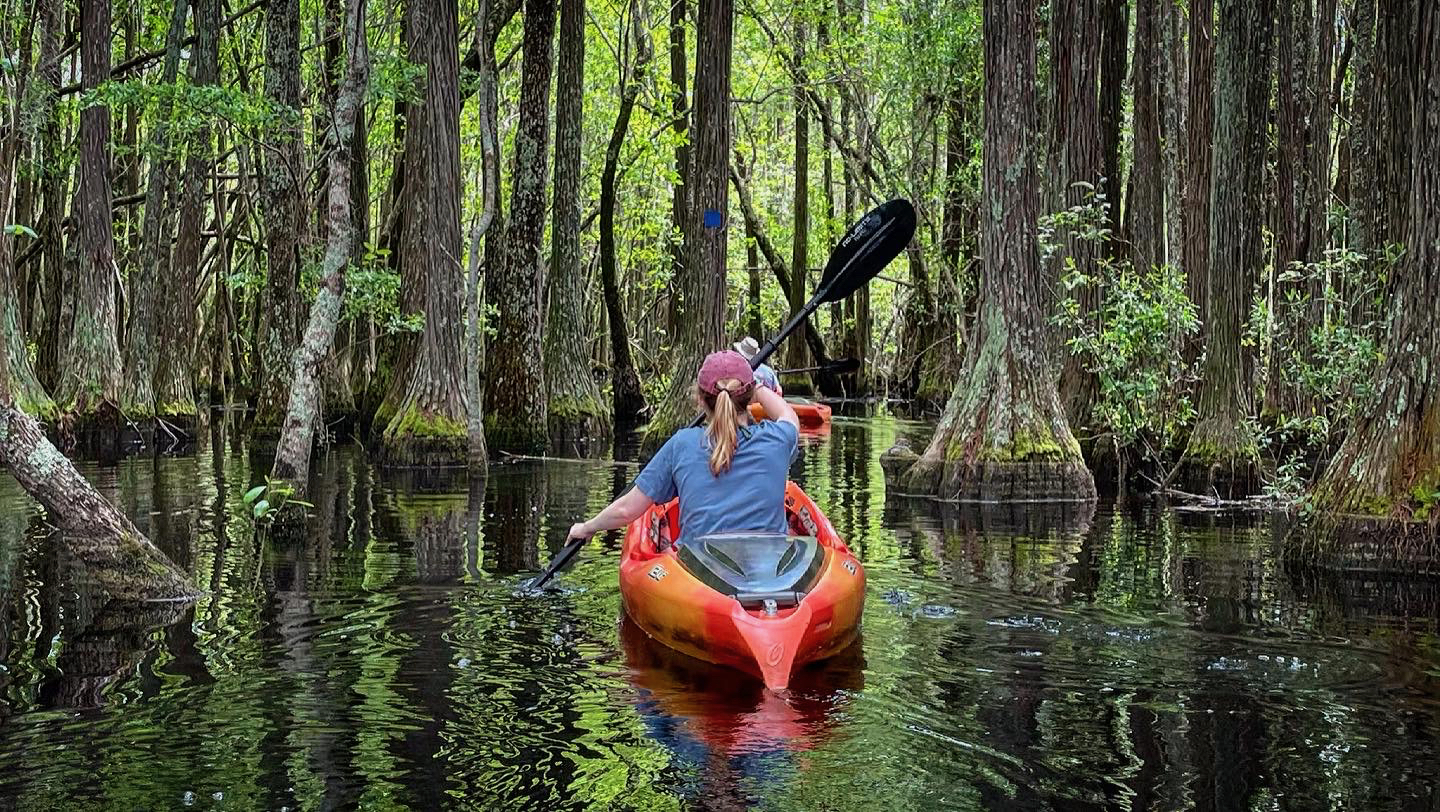 Kayaking at L. Smith State Park Squatch Trading Co.